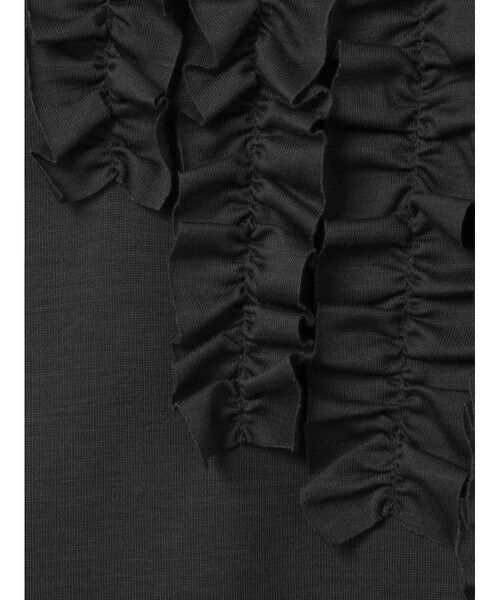 mizuiro ind / ミズイロインド カットソー | mizuiro ind フロントフリルプルオーバー | 詳細11