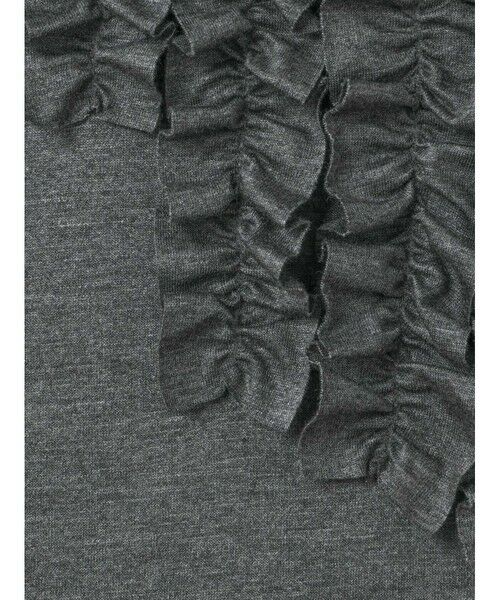 mizuiro ind / ミズイロインド カットソー | mizuiro ind フロントフリルプルオーバー | 詳細12