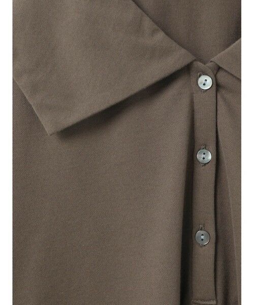 mizuiro ind / ミズイロインド カットソー | mizuiro ind ワイドカラーポロシャツ | 詳細2