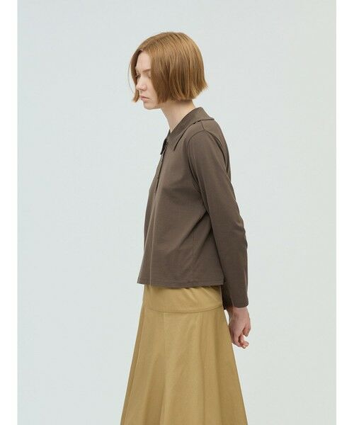 mizuiro ind / ミズイロインド カットソー | mizuiro ind ワイドカラーポロシャツ | 詳細4