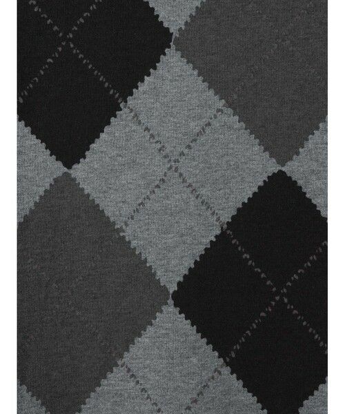 mizuiro ind / ミズイロインド カットソー | mizuiro ind アーガイルプリントTシャツ | 詳細8