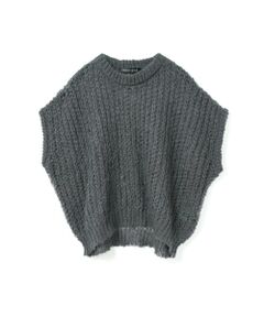 mizuiro ind / ミズイロインド ベスト | mizuiro ind ヘアリーコクーンワイドベスト