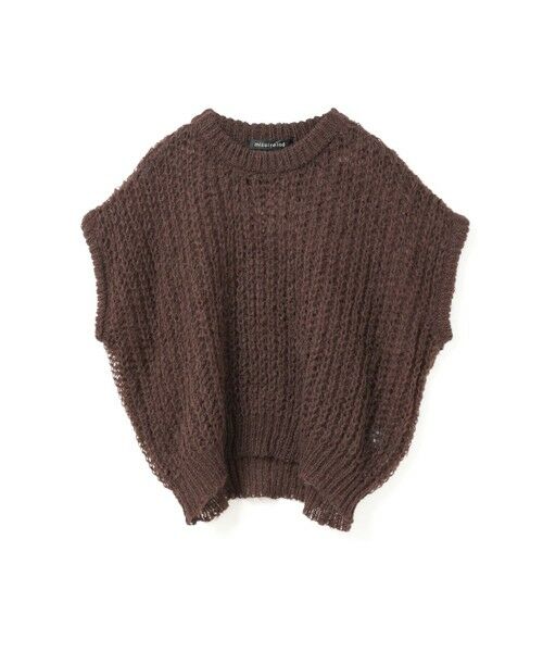 mizuiro ind / ミズイロインド ベスト | mizuiro ind ヘアリーコクーンワイドベスト | 詳細1