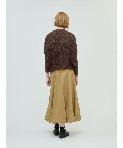 mizuiro ind / ミズイロインド ベスト | mizuiro ind ヘアリーコクーンワイドベスト | 詳細9