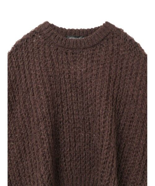 mizuiro ind / ミズイロインド ベスト | mizuiro ind ヘアリーコクーンワイドベスト | 詳細11