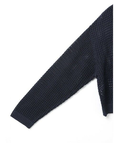 mizuiro ind / ミズイロインド ニット・セーター | mizuiro ind メッシュクルーネックプルオーバー | 詳細12