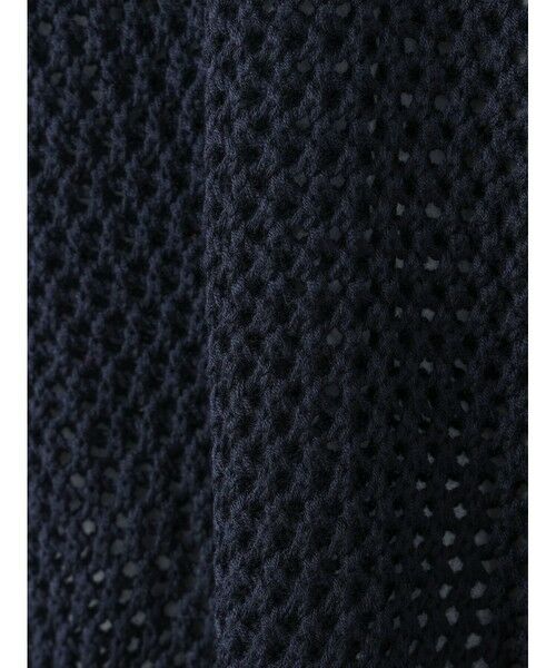 mizuiro ind / ミズイロインド ニット・セーター | mizuiro ind メッシュクルーネックプルオーバー | 詳細2