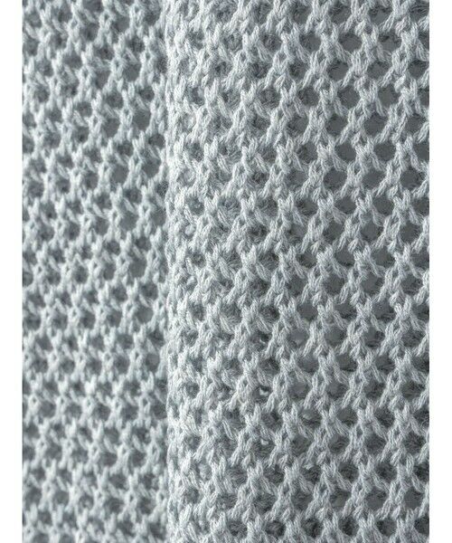 mizuiro ind / ミズイロインド ニット・セーター | mizuiro ind メッシュクルーネックプルオーバー | 詳細17
