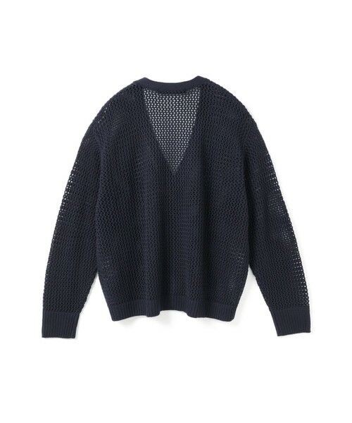 mizuiro ind / ミズイロインド カーディガン・ボレロ | mizuiro ind メッシュVネックカーディガン | 詳細7