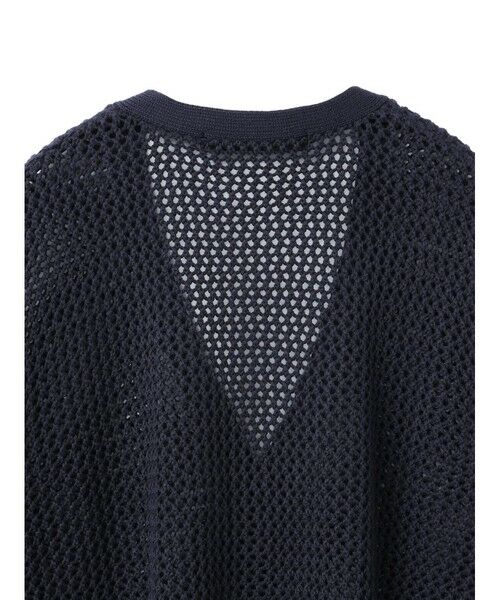 mizuiro ind / ミズイロインド カーディガン・ボレロ | mizuiro ind メッシュVネックカーディガン | 詳細8