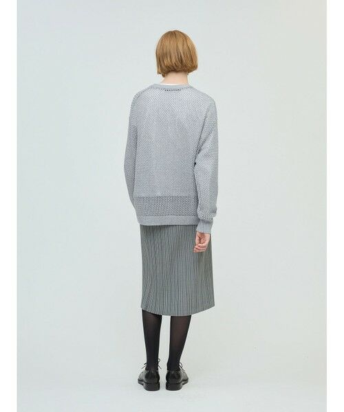 mizuiro ind / ミズイロインド カーディガン・ボレロ | mizuiro ind メッシュVネックカーディガン | 詳細18