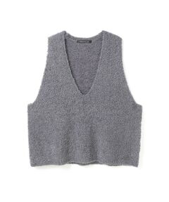 mizuiro ind / ミズイロインド ベスト | mizuiro ind へアリーVネックベスト