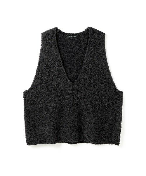 mizuiro ind / ミズイロインド ベスト | mizuiro ind へアリーVネックベスト | 詳細2