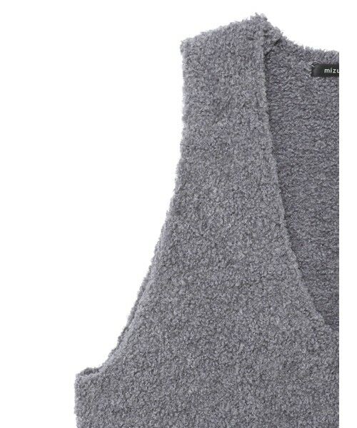 mizuiro ind / ミズイロインド ベスト | mizuiro ind へアリーVネックベスト | 詳細13