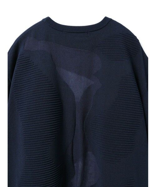 mizuiro ind / ミズイロインド ニット・セーター | mizuiro ind シアーパターンチュニック | 詳細7