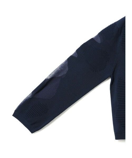 mizuiro ind / ミズイロインド カーディガン・ボレロ | mizuiro ind シアーパターンカーディガン | 詳細3