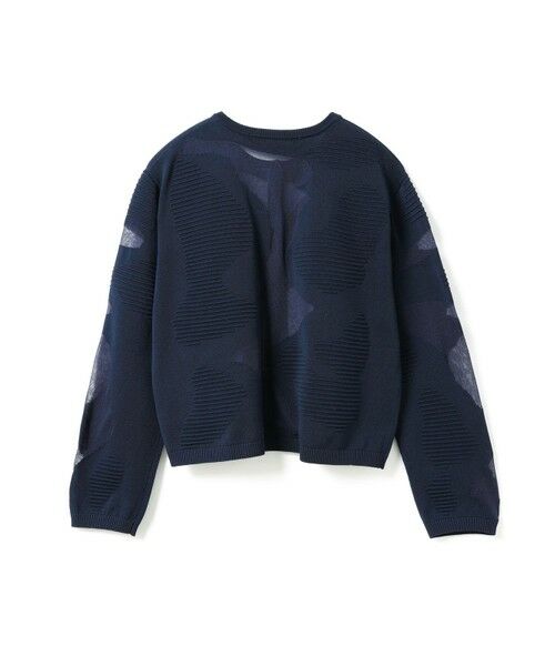 mizuiro ind / ミズイロインド カーディガン・ボレロ | mizuiro ind シアーパターンカーディガン | 詳細5