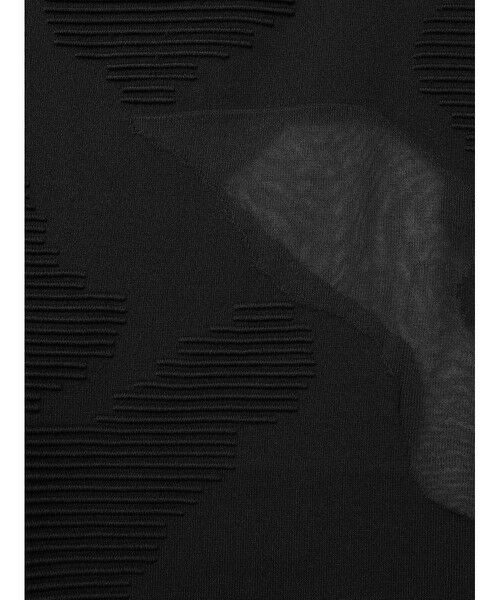 mizuiro ind / ミズイロインド カーディガン・ボレロ | mizuiro ind シアーパターンカーディガン | 詳細8