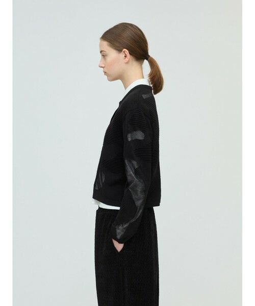 mizuiro ind / ミズイロインド カーディガン・ボレロ | mizuiro ind シアーパターンカーディガン | 詳細10