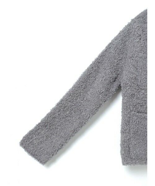 mizuiro ind / ミズイロインド カーディガン・ボレロ | mizuiro ind ポケット付きヘアリークルーネックカーディガン | 詳細13