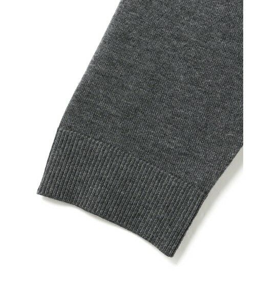 mizuiro ind / ミズイロインド ニット・セーター | mizuiro ind クルーネックワイドチュニッククロシェ | 詳細15