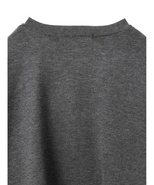 mizuiro ind / ミズイロインド ニット・セーター | mizuiro ind クルーネックワイドチュニッククロシェ | 詳細17
