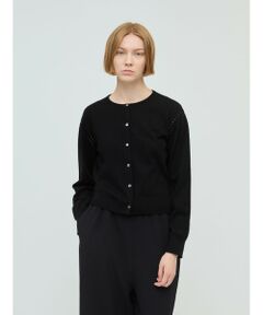 mizuiro ind / ミズイロインド ニット・セーター | mizuiro ind クルーネックカーディガンクロシェ