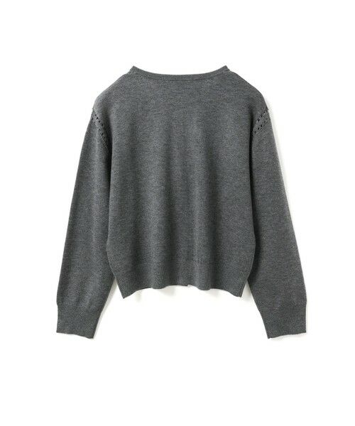 mizuiro ind / ミズイロインド ニット・セーター | mizuiro ind クルーネックカーディガンクロシェ | 詳細16