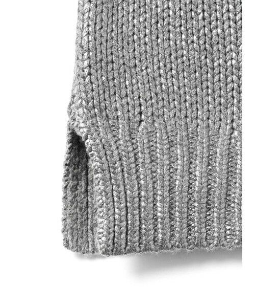 mizuiro ind / ミズイロインド ニット・セーター | mizuiro ind 箔プリントハーフスリーブプルオーバー | 詳細13