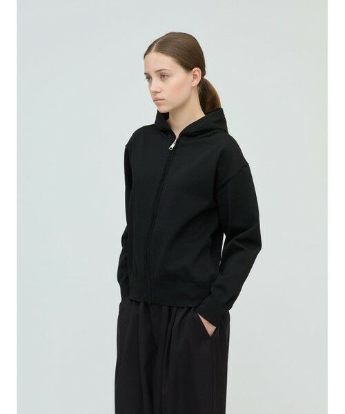 mizuiro ind / ミズイロインド カットソー | mizuiro ind ジップフードニットプルオーバー | 詳細10