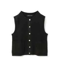 mizuiro ind / ミズイロインド ベスト | mizuiro ind ブークレクルーネックベスト