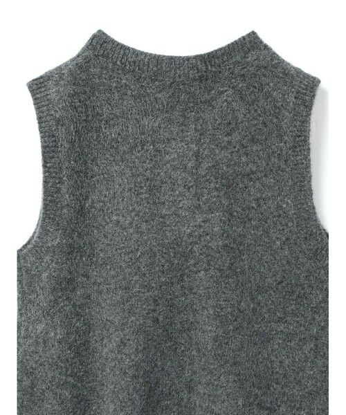 mizuiro ind / ミズイロインド ベスト | mizuiro ind ブークレクルーネックベスト | 詳細16