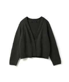 mizuiro ind / ミズイロインド カーディガン・ボレロ | mizuiro ind リリーヤーンVネックカーディガン