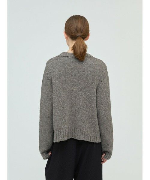 mizuiro ind / ミズイロインド カーディガン・ボレロ | mizuiro ind リリーヤーンVネックカーディガン | 詳細7