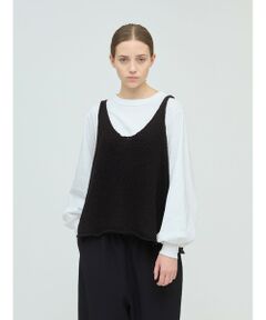 mizuiro ind / ミズイロインド ベスト | mizuiro ind リリーヤーンベスト