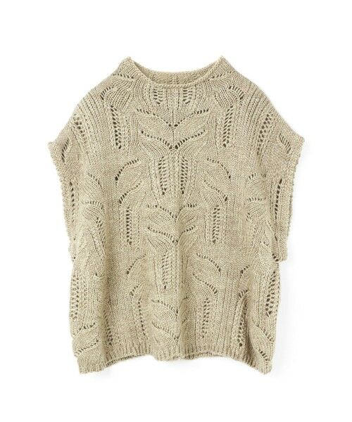 mizuiro ind / ミズイロインド ベスト | mizuiro ind シアーケーブル柄ベスト | 詳細2