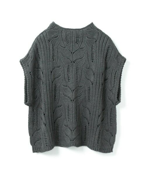 mizuiro ind / ミズイロインド ベスト | mizuiro ind シアーケーブル柄ベスト | 詳細15