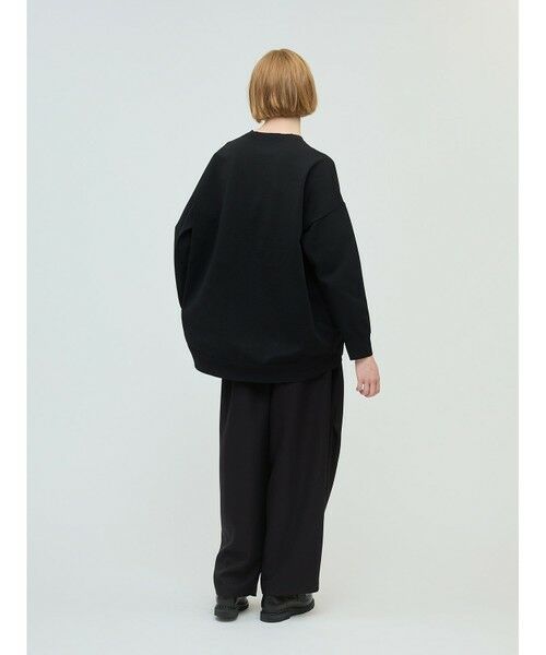 mizuiro ind / ミズイロインド ニット・セーター | mizuiro ind クルーネックワイドプルオーバー | 詳細10