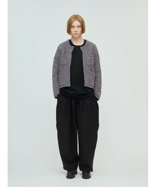mizuiro ind / ミズイロインド ニット・セーター | mizuiro ind クルーネックワイドプルオーバー | 詳細11