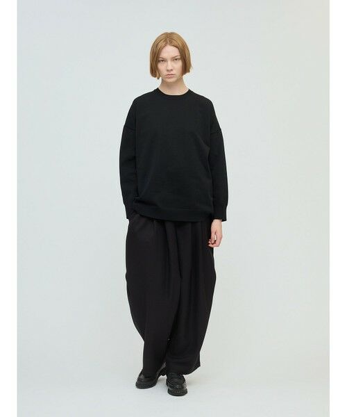mizuiro ind / ミズイロインド ニット・セーター | mizuiro ind クルーネックワイドプルオーバー | 詳細7