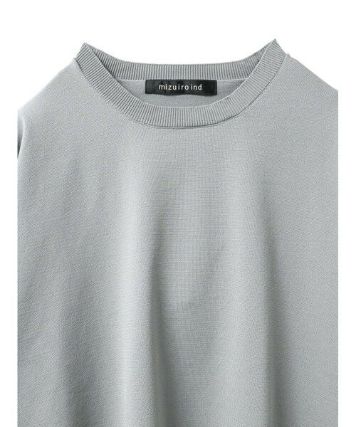 mizuiro ind / ミズイロインド ニット・セーター | mizuiro ind クルーネックワイドプルオーバー | 詳細14
