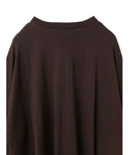mizuiro ind / ミズイロインド ニット・セーター | mizuiro ind フロントシームコクーンプルオーバー | 詳細7