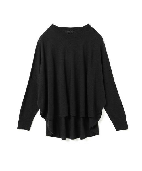 mizuiro ind / ミズイロインド ニット・セーター | mizuiro ind フロントシームコクーンプルオーバー | 詳細9