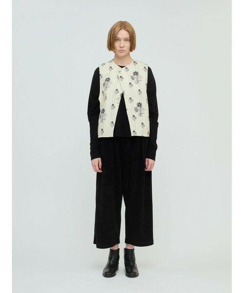 mizuiro ind / ミズイロインド ニット・セーター | mizuiro ind フロントシームコクーンプルオーバー | 詳細18