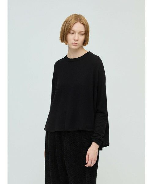 mizuiro ind / ミズイロインド ニット・セーター | mizuiro ind フロントシームコクーンプルオーバー | 詳細11