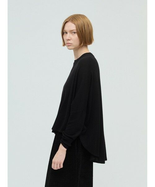 mizuiro ind / ミズイロインド ニット・セーター | mizuiro ind フロントシームコクーンプルオーバー | 詳細12