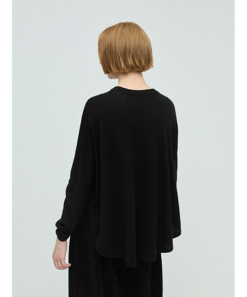mizuiro ind / ミズイロインド ニット・セーター | mizuiro ind フロントシームコクーンプルオーバー | 詳細13