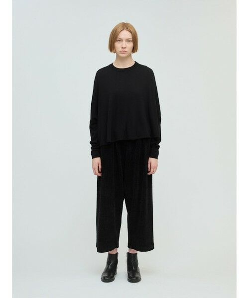 mizuiro ind / ミズイロインド ニット・セーター | mizuiro ind フロントシームコクーンプルオーバー | 詳細14