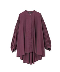 mizuiro ind / ミズイロインド シャツ・ブラウス | mizuiro ind ピンタックパフスリーブシャツ