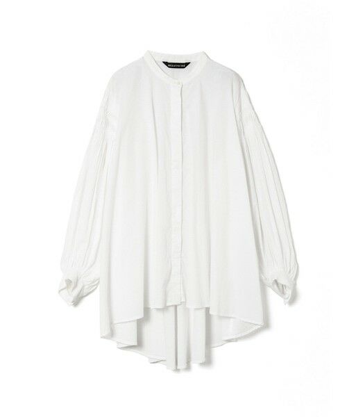 mizuiro ind ピンタックパフスリーブシャツ （シャツ・ブラウス